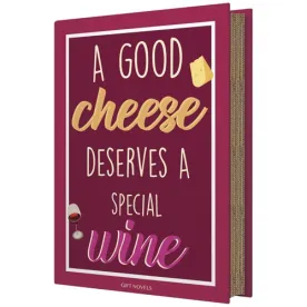 EASY LIFE - Coffret à fromage + vin 4 pièces