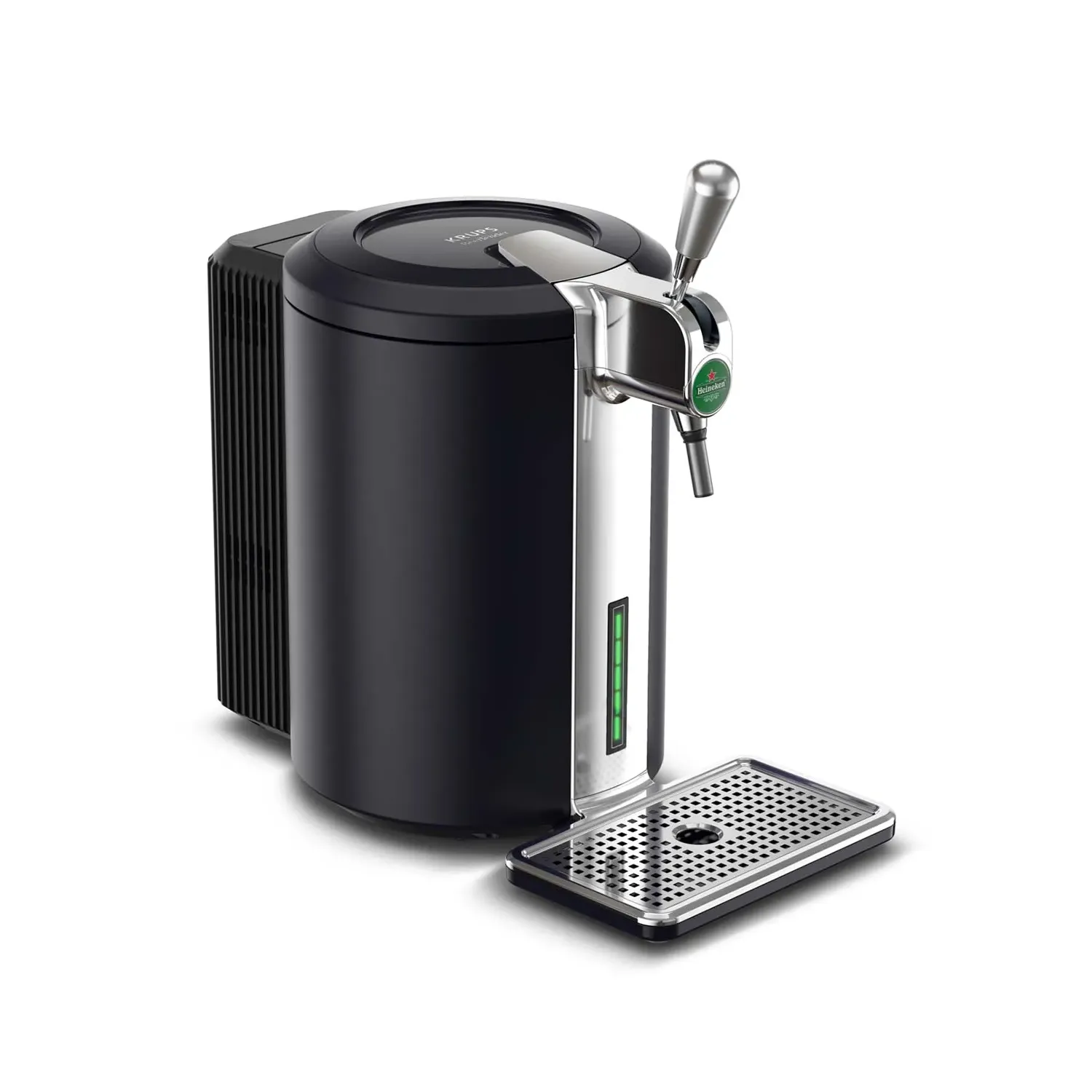Krups Machine à Bière Beertender Compact Noir+Metal YY5603FD
