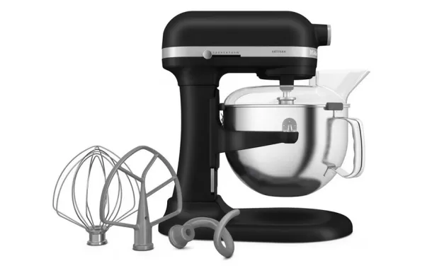 KITCHENAID Robot pâtissier sur socle 5.6 L Noir Réglisse - Artisan - 5KSM60SPXEBM KITCHENAID Robot pâtissier sur socle 5.6 L Noir Réglisse - Artisan - 5KSM60SPXEBM