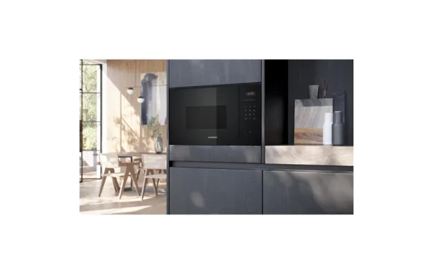 SIEMENS Micro-ondes encastrable grill 25 litres - BE555LMB1