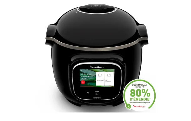 MOULINEX Cookeo Touch Ecran tactile 6L 1600W Noir /1R CE902800 MOULINEX Cookeo Touch Ecran tactile 6L 1600W Noir /1R CE902800