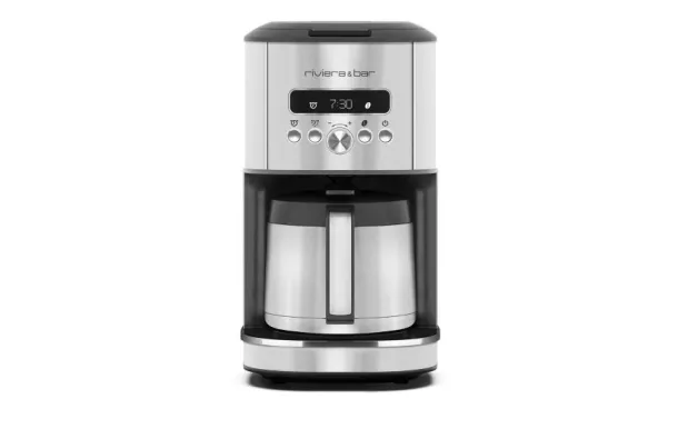 RIVIERA Cafetière Filtre Prog Inox Isotherm 950W 1,8L 18T /2 BCF580 RIVIERA Cafetière Filtre Prog Inox Isotherm 950W 1,8L 18T /2 BCF580