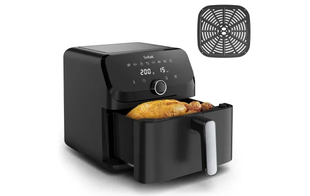 TEFAL Friteuse Air Fryer Noir 7,5L 8 prog 2020W - YY5638FB TEFAL Friteuse Air Fryer Noir 7,5L 8 prog 2020W - YY5638FB
