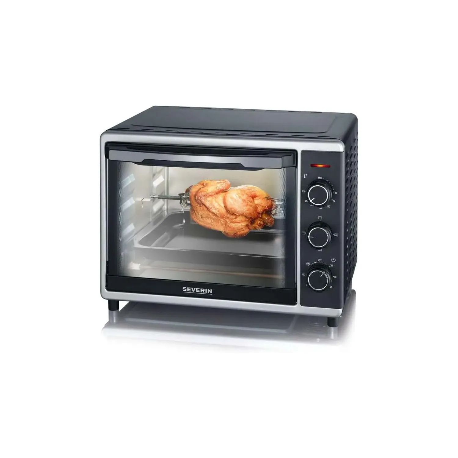 SEVERIN Mini Four 30L 1600W Noir/Argent - TO2056