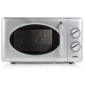 DOMO Micro Ondes mono 5 niv puiss 25L 27cm 900W Silver /1 DO3025