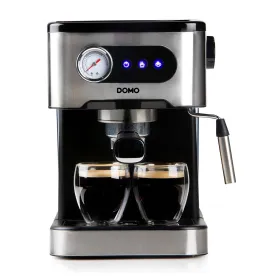 DOMO Expresso Manomètre 20B 1/2T 1,5L 1350W / DO1138K