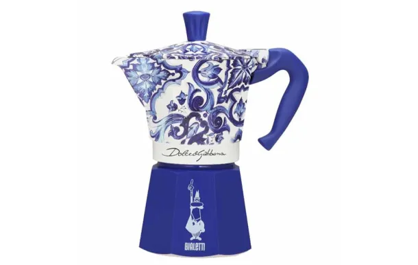 BIALETTI Cafetière Dolce & Gabbana Blu Med Express 6T /6 0005346 BIALETTI Cafetière Dolce & Gabbana Blu Med Express 6T /6 0005346