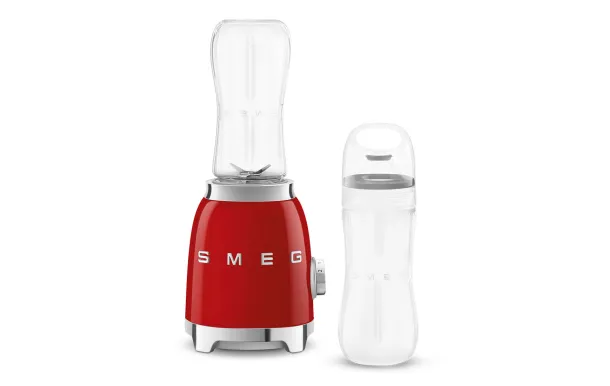SMEG Mini Blender Rouge 300W 600ml Années 50 PBF01RDEU SMEG Mini Blender Rouge 300W 600ml Années 50 PBF01RDEU