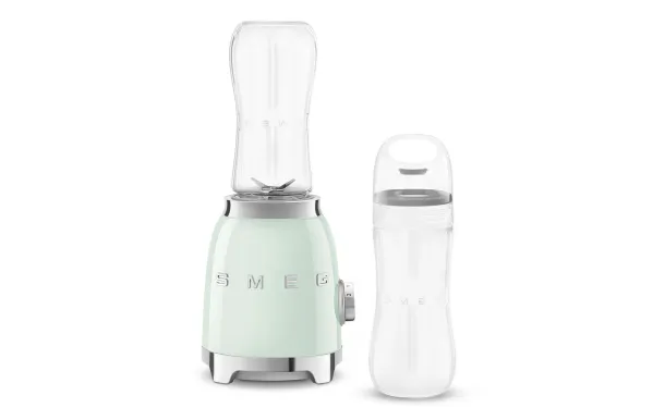 SMEG Mini Blender Vert d'Eau 300W 600ml Années 50 / PBF01PGEU SMEG Mini Blender Vert d'Eau 300W 600ml Années 50 / PBF01PGEU