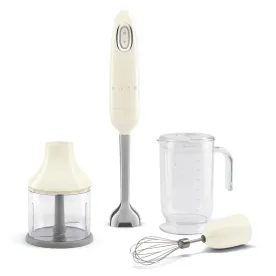SMEG Mixeur plongeant Crème - Années 50 - HBF03CREU