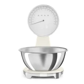 SMEG Balance de cuisine 5 kg Crème Brillant - Années 50 - KSF01CRWW