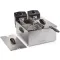 TRISTAR Friteuse 2x3L 2x1800W Inox - FR6937