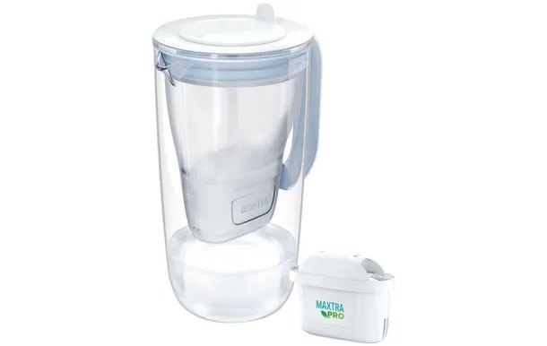 BRITA Carafe 2,5 L Bleue & Verre - Model One Maxtra Pro All-in-1