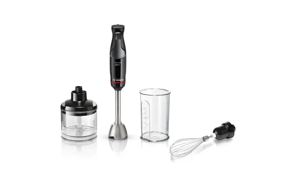 BOSCH Mixer 1000W Pied Inox Noir Anthracite + access - MSM4B621 BOSCH Mixer 1000W Pied Inox Noir Anthracite + access - MSM4B621