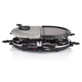 PRINCESS Raclette 3F 8P Grill/Pierre à Cuire Thermost - 162710-01-001