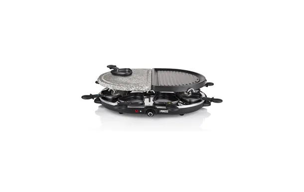 PRINCESS Raclette 3F 8P Grill/Pierre à Cuire Thermost - 162710-01-001