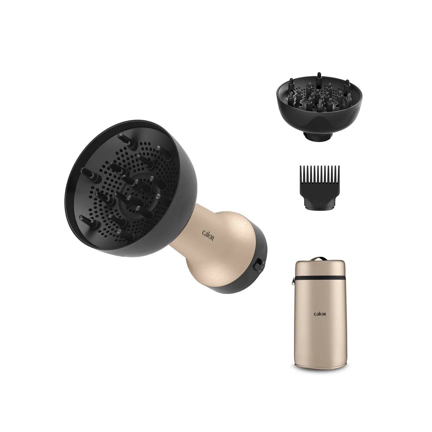 Calor Curl Harmony Sèche cheveux diffuseur 3 en 1 Cheveux bouclés CV7D30C0 - vue 2