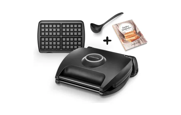 LAGRANGE Gaufrier 4 gauffres Bruxelles AA Noir /1 089001