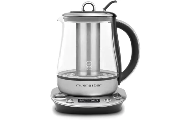 RIVIERA Théière SENCHA ZEN 1,2L 1300W The Tisane Inox /4 BTH690 RIVIERA Théière SENCHA ZEN 1,2L 1300W The Tisane Inox /4 BTH690