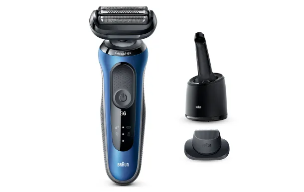 BRAUN Rasoir rech. Serie6 NEW W&D SmartCare 50Min/3R 6-61-B7200CC BRAUN Rasoir rech. Serie6 NEW W&D SmartCare 50Min/3R 6-61-B7200CC