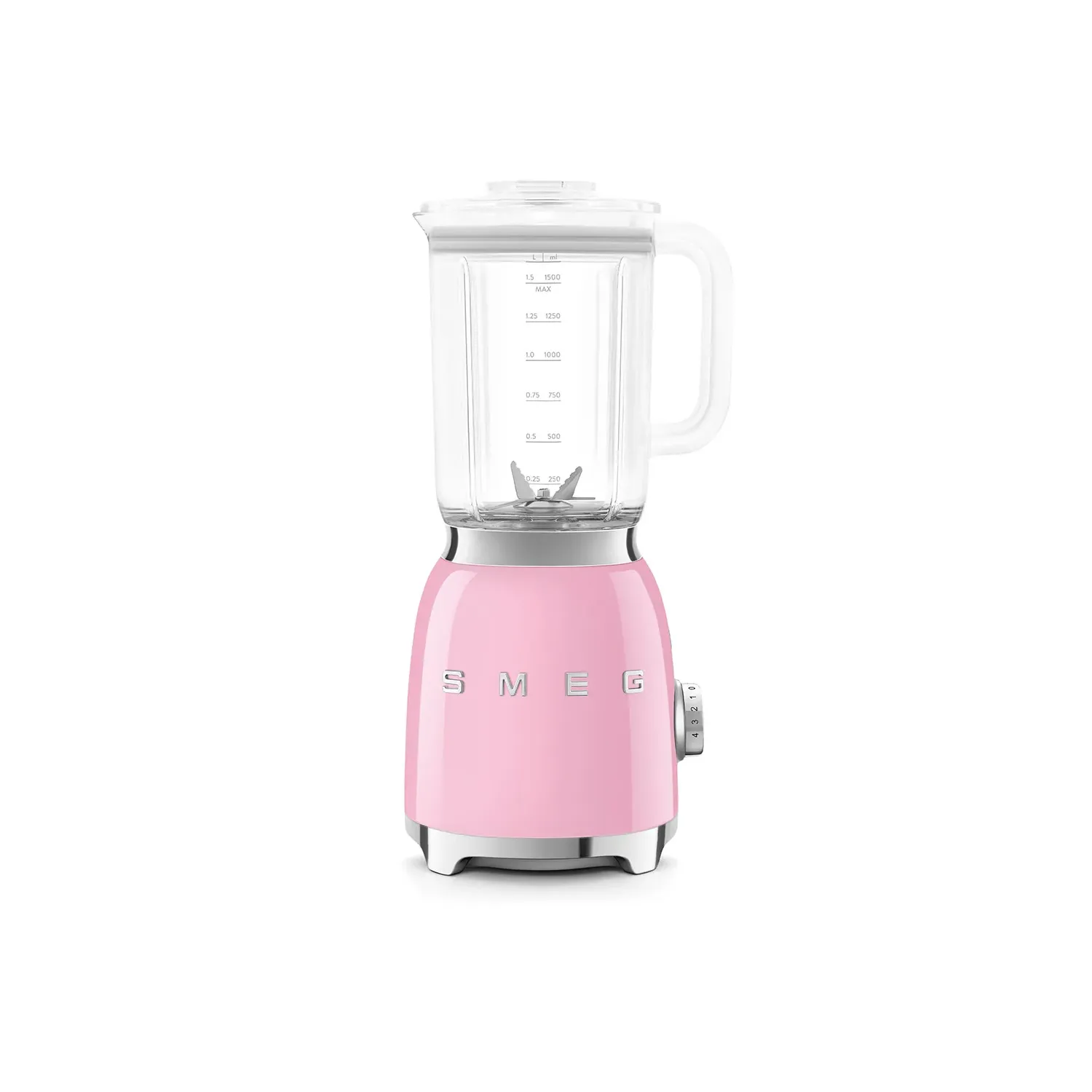 SMEG Blender 1.5 L Rose - Années 50 - BLF03PKEU