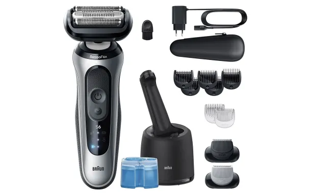 BRAUN Rasoir rech. Serie6 NEW W&D SmartCare - 6-62-S7650CC