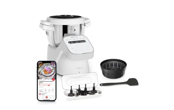 MOULINEX Robot cuiseur connecté i-Companion - HF941AF0
