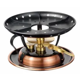 STOCKLI RECHAUD FONDUE CLASSIC CUIVRE PATINE 7565.50