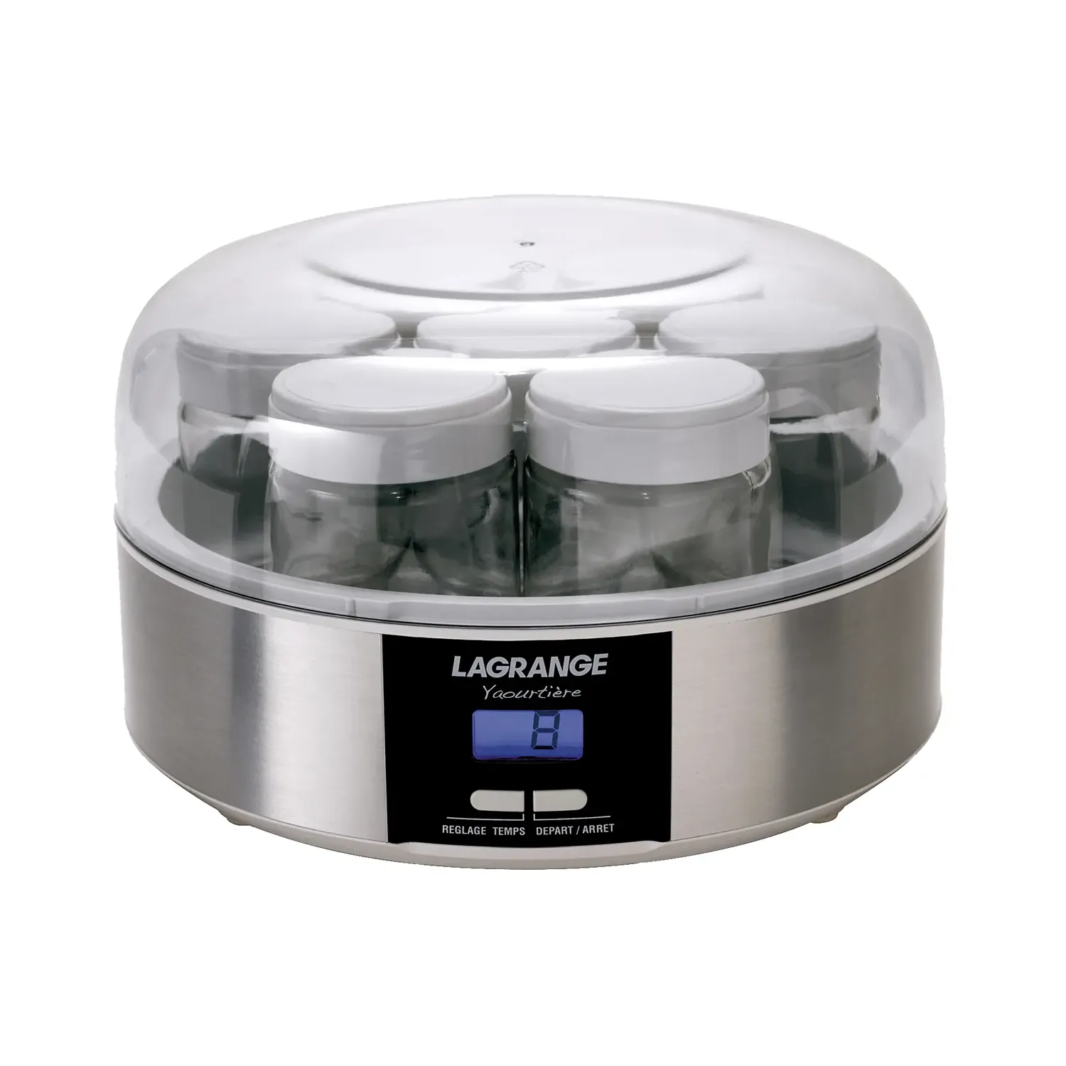 LAGRANGE Yaourtière auto. 7pots reinscript.pro15h /2 439101