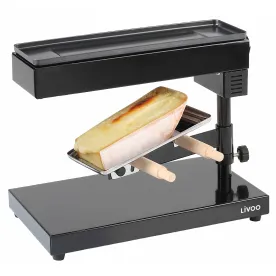 LIVOO Raclette 1F Trad. Socle Porte From.Inclinabl/3 DOC159