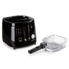 DOMO Friteuse 2.5L 1800W Cuve AA Therm. Hublot/4 DO461FR