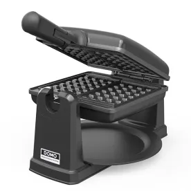 DOMO Gaufrier 1000W Rotatif 180° 4X7 AA Noir /1R DO9224W