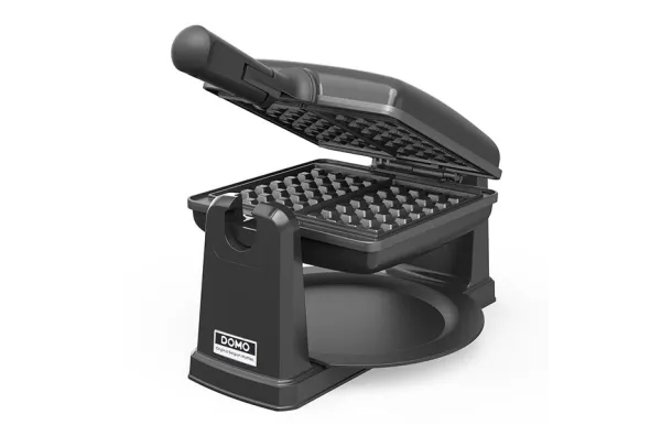 DOMO Gaufrier 1000W Rotatif 180° 4X7 AA Noir /1R DO9224W