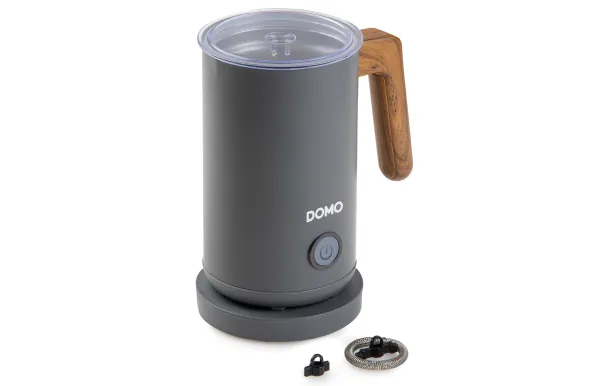 DOMO Mousseur à lait 500W 300ml Chaud/Froid 3Fct 360°/6 DO745MF