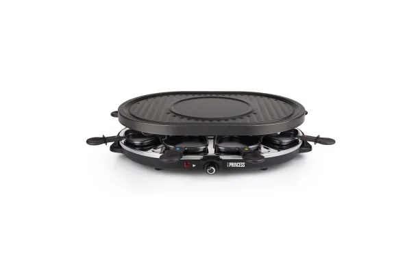 PRINCESS Raclette 2F 8P Grill Amovible Thermostat /4 162700-01-001