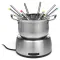 PRINCESS Fondue Inox 8P 1.2L T°Rég. Plat.Rotatif/4 172680-01-001