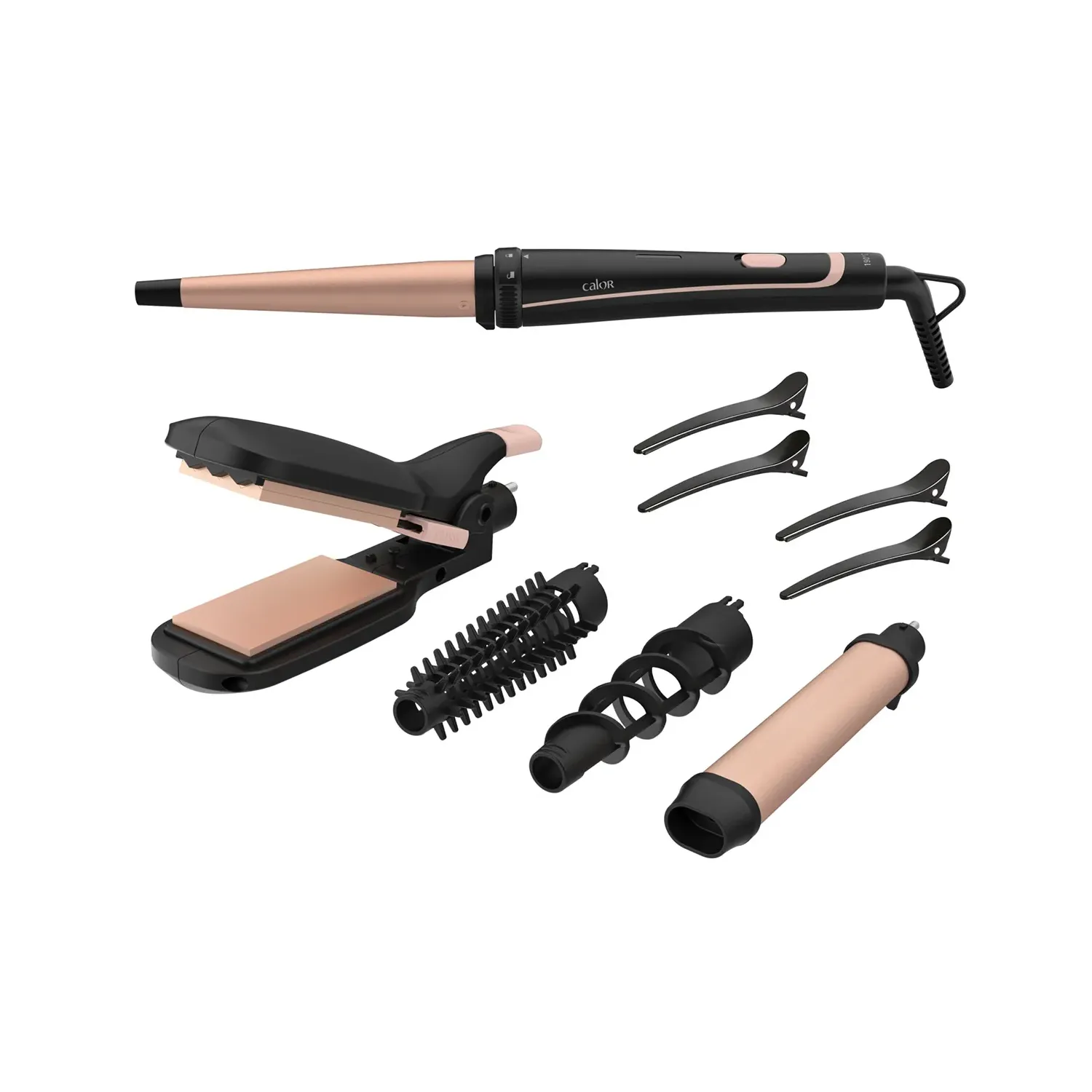 Fer À Boucler Infinite Looks Multistyler + 14 Accessoires Cf4230c0 Calor Le Fer À Boucler - vue 3