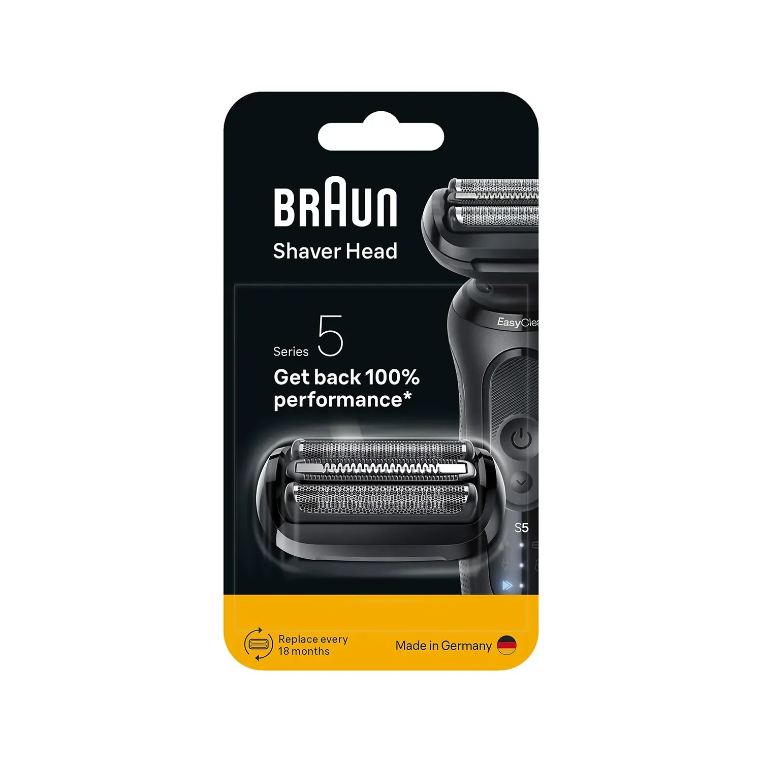 BRAUN Pack 54B Noir Nouveaux Serie 5&6 /10 54B