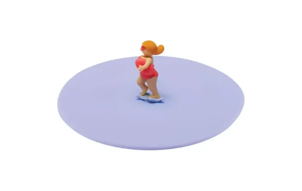 LURCH Lot 8 couvercles protège-verre Beach Watch / Linda, la sauveteuse - My Lid * 