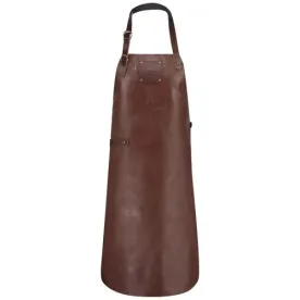 WITLOFT Tablier en cuir pleine fleur 61 x 82 cm Chocolat - Buffalo 