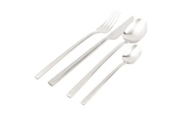 SP COLLECTION Ménagère 16 pièces Inox Mat - Terno 