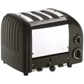 DUALIT Grille-pain 3 tranches Noir & Inox - Classic AWS - 30261 