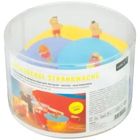 LURCH Lot 24 couvercles protège-verre Beach Watch - My Lid * 