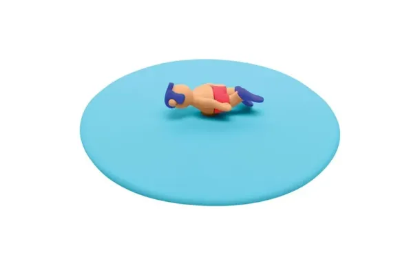 LURCH Lot 8 couvercles protège-verre Beach Boys / Tim, le plongeur - My Lid * 