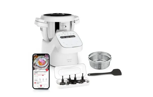 MOULINEX Robot cuiseur multifonctions - Companion - HF840110 