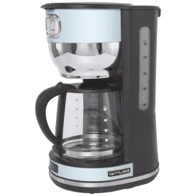 MUSE Cafetière filtre 10 tasses Bleu & Inox - Collection of Inspiration- MS220VB 