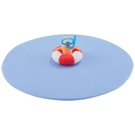 LURCH Lot 8 couvercles protège-verre Beach Kids / Roland & sa bouée - My Lid * 