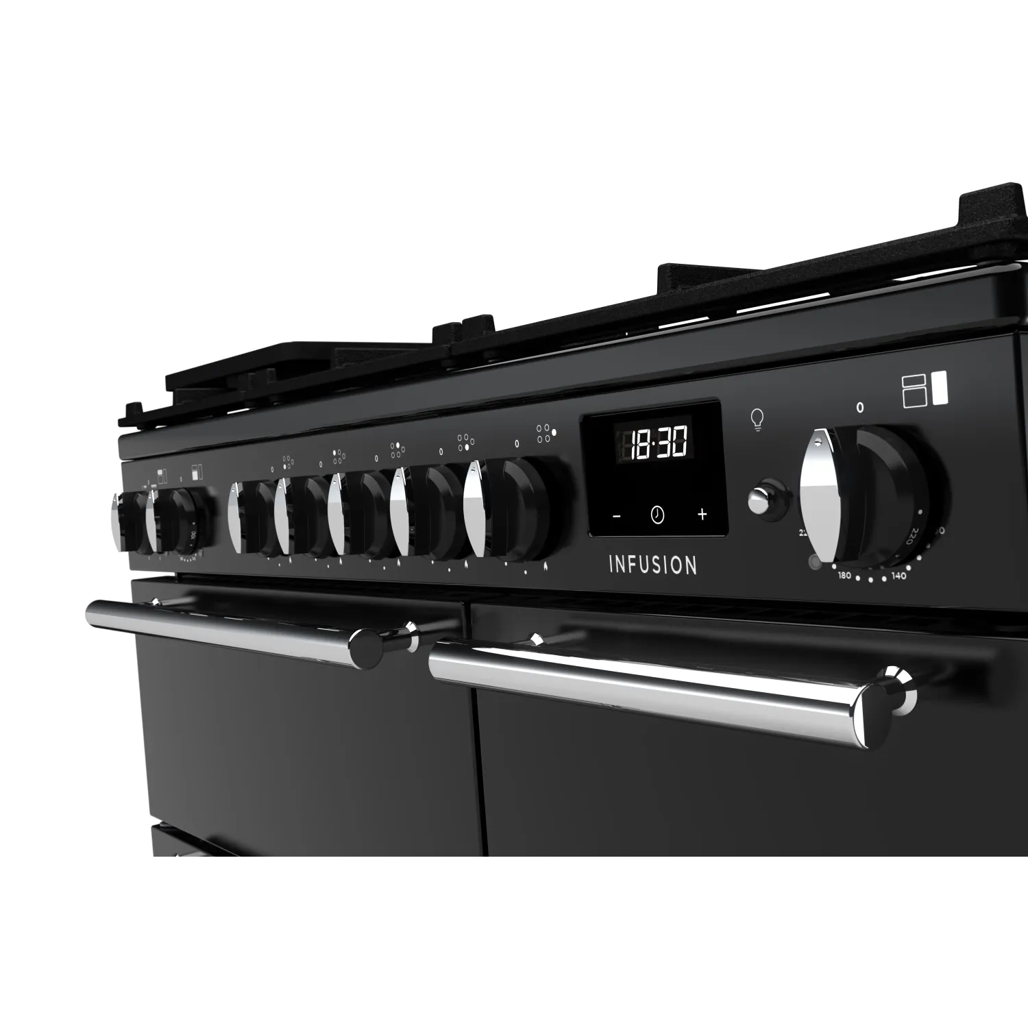 PIANO DE CUISSON INFUSION NGC TAB GAZ 90 CM satine - vue 2