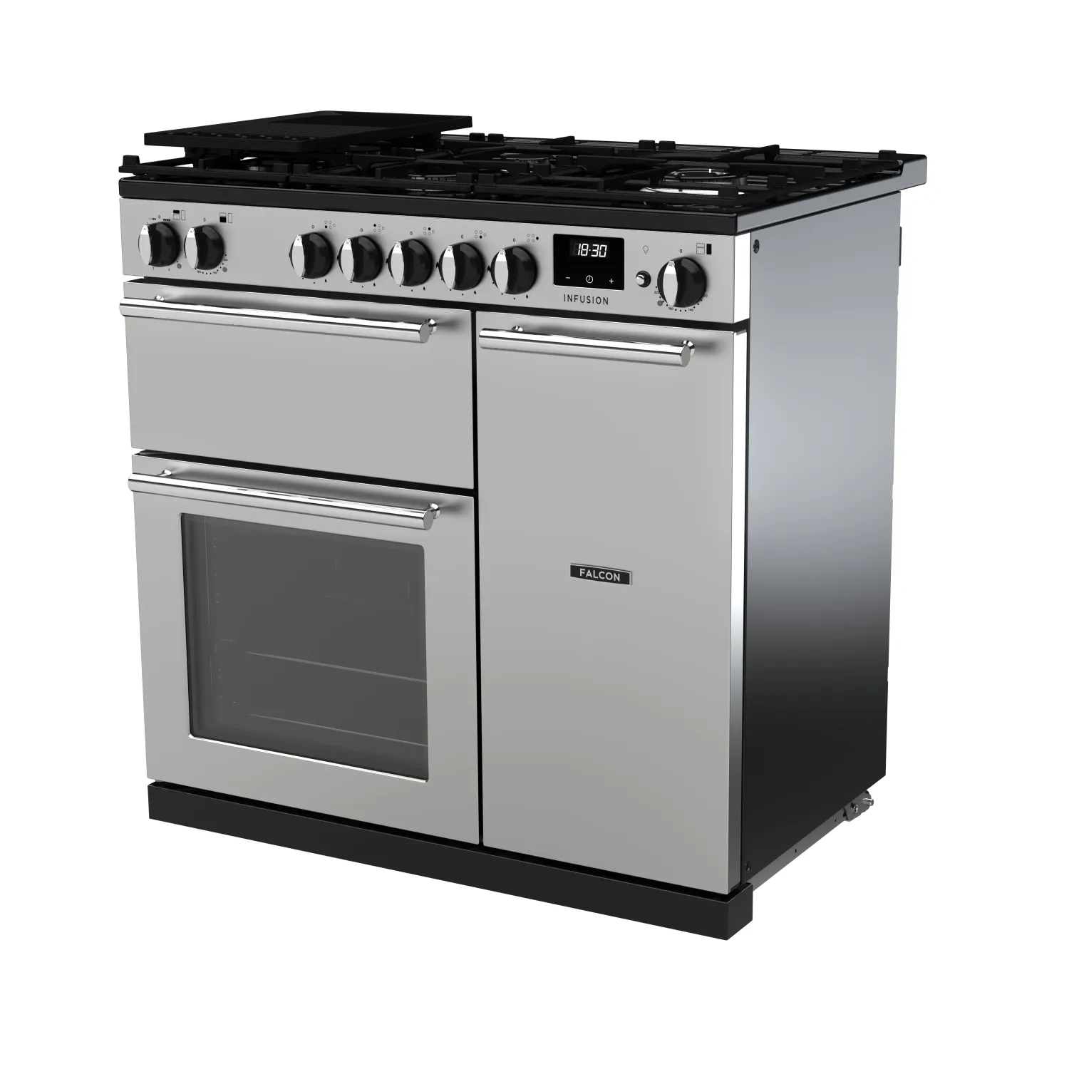 PIANO DE CUISSON INFUSION NGC TAB GAZ 90 CM INOX - vue 2