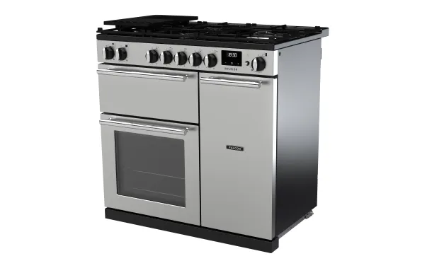 Falcon piano de cuisson Infusion Ngc 5 foyers gaz 90 CM CHARBON Mat satiné